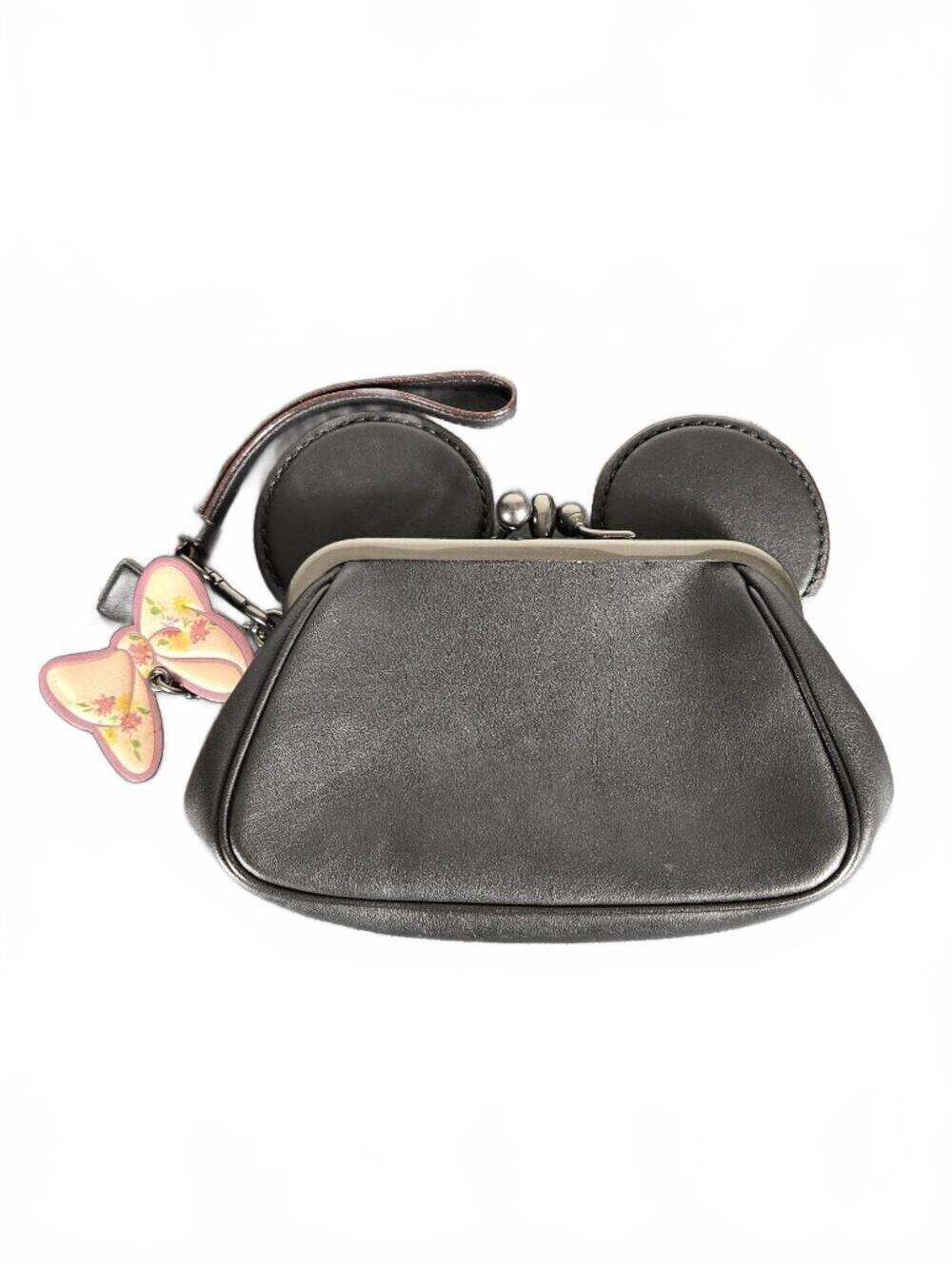Coach Disney Minnie Ears Wristlet Collectible